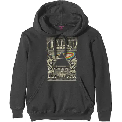 Produktbild von Pink Floyd Carnegie Hall Poster Black M Hoodie