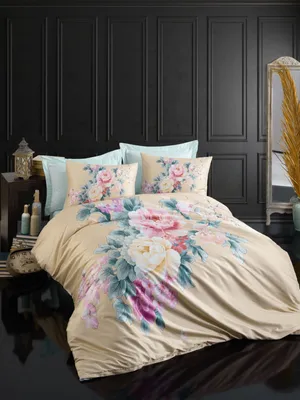 Produktbild von L'Essentiel Linge de Maison, 486, King-Size-Bettbezug-Set (FR), Gelb, 100 % POLYESTER-MICROSATIN, 240 x 220 cm