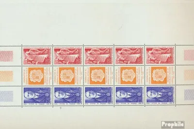 Produktbild von Briefmarken Andorra - Französische Post 1990 Mi 418-419 Kleinbogen (kompl.Ausg.) postfrisch Charles de Gaulle