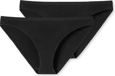 Produktbild von Schiesser 2er Pack 95/5 Organic Mini-Slip Besonders flache Nähte und supersofter Bund , Optimaler Tragekomfort, Seidigweiche, elastische Single-Jersey-Qualität