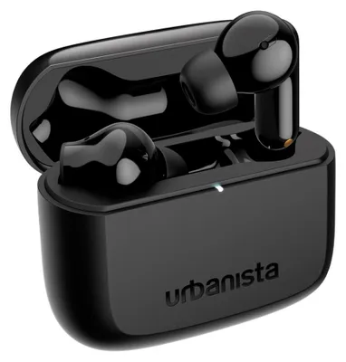 Produktbild von Urbanista Palo Alto, True Wireless Stereo (TWS), Anrufe/Musik, 20 - 20000 Hz, 56,5 g, Kopfhörer, Schwarz