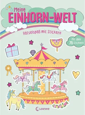Obrázok produktu pre Meine Einhorn-Welt - Rätselspaß mit Stickern