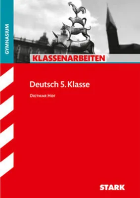 Produktbild von Klassenarbeiten Gymnasium - Deutsch 5. Klasse