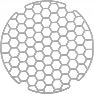 Produktbild von Spülbeckenrost Soft rund, grau, 31,5 cm