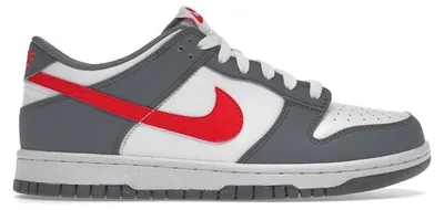 Produktbild von Nike Dunk Low Next Nature Smoke Grey Light Crimson (GS) - EU 36.5