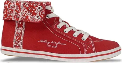 Produktbild von IDANA "Nothing lasts forever" Sneaker rot-EUR 40