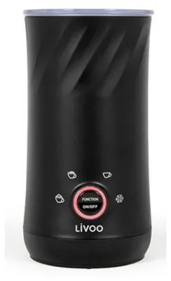Image de Mousseur à lait 500w 0.3l noir - Livoo - DOD226N -