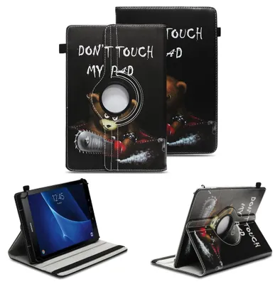 Produktbild von Tablet Hülle für Samsung Galaxy Tab A6 10.1 2016 360° Drehbar Case Cover SchutzFarben:Motiv 9