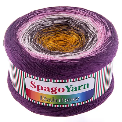 250g Farbverlaufsgarn Rainbow 04