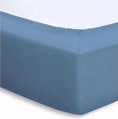 Produktbild von Schlafgut Microfaser Spannbettlaken Velours Spannbetttuch Rundumgummi waschbar pflegeleicht hochwertig strapazierfähig 140x200 cm Platin