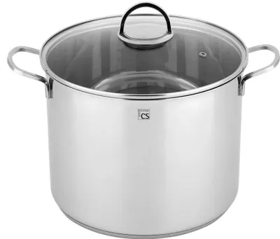 Produktbild von Carl Schmidt Sohn Trier Topf, Edelstahl, 32x28 cm, 22,5 l, Silber