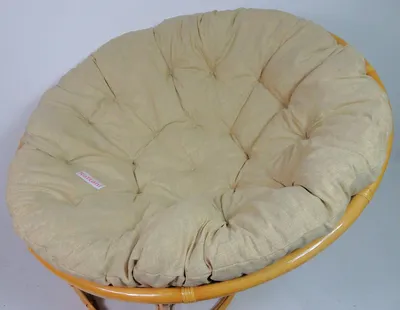 Produktbild von Rattani - Polster, Kissen, Auflage, Ersatzpolster für Rattan Papasansessel, Stoff Nuevo Loneta, D 120 cm,  EU