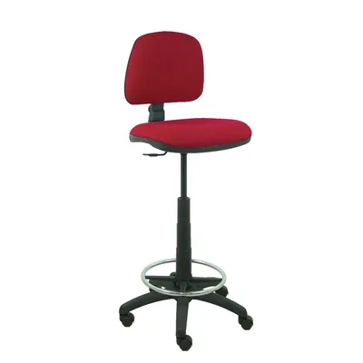 Image de Tabouret P&C PB933RN rouge grenat
