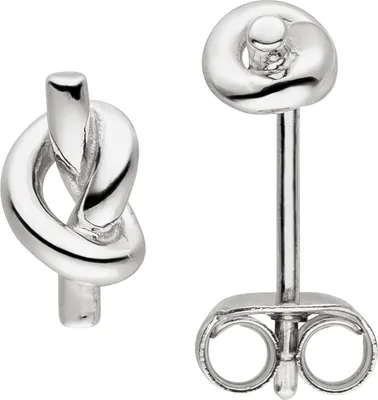 Produktbild von Ohrstecker Knoten 925 Sterling Silber