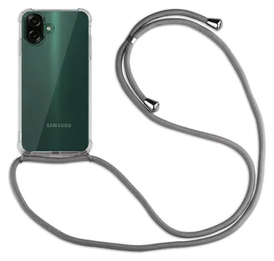 Produktbild von Betterfon Handykette für Samsung Galaxy A07 Hülle mit Kordel zum Umhängen Grau