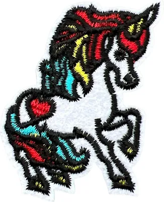 Produktbild von Einhorn-Emblem-Aufnäher zum Aufbügeln