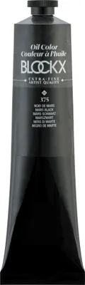 Produktbild von Blockx Ölfarbe, Marsschwarz - Tube 200ml - Marsschwarz 216375BXC