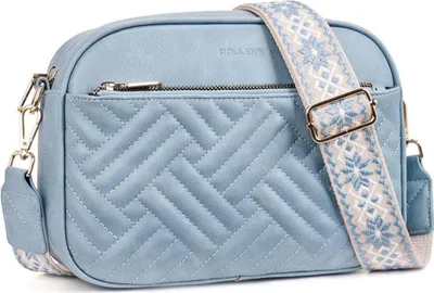 Obrázek produktu pro Dámská taška přes ramenoPolyuretankožená crossbody taška RFID ochrana