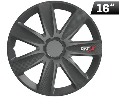 Zdjęcie produktu dla Kołpaki GTX carbon graphite 16", 4 szt.