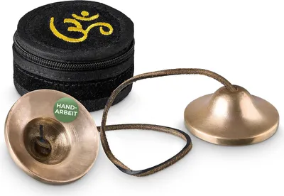 Produktbild von Famanu Tibetische Klangschalen Matte ohne Symbole - Ø 55 cm für Meditation und Klangmassage