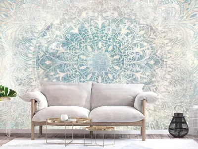 Produktbild von Vlies Fototapete Mandala 400x280 cm Tapeten Wandtapete XXL Abstrakt Orient Zen f-C-10043-a-a