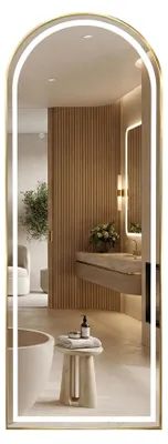 Image de Miroir Rea Orbit 50X160 Led Or Brossé