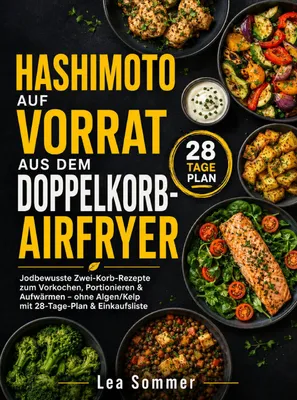 Produktbild von Hashimoto auf Vorrat aus dem Doppelkorb-Airfryer