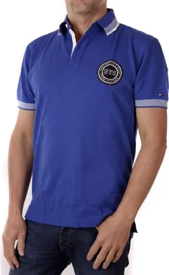 Produktbild von Tommy Hilfiger Herren Poloshirt ABIA POLO S/S RF Regular Fit Blau