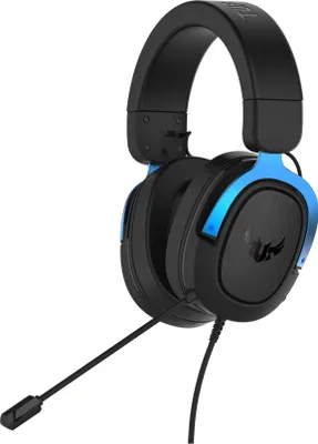 Produktbild von ASUS TUF Gaming H3 - Kopfhörer - Kopfband - Gaming - Schwarz - Blau - Binaural - 1,3 m