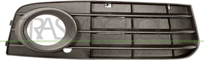 Produktbild von PRASCO Lüftungsgitter Grill Stoßfänger für AUDI A4 Avant (8K5, B8) mit Loch/Löchern für Nebellampen