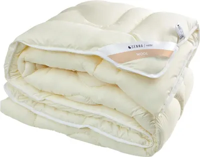 Produktbild von Bettdecke, Ganzjahresdecke 200x220 MERINO WOOL Senna Home, Wolle, Wolle, Creme