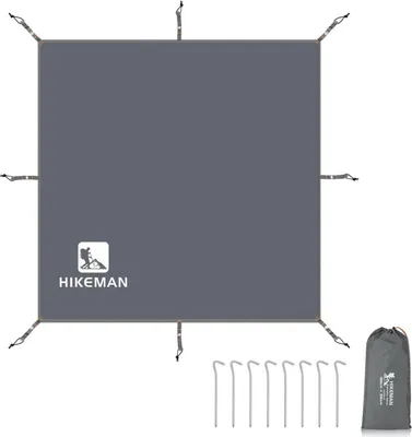Zdjęcie produktu dla HIKEMAN Plandeka wielofunkcyjna kempingowa wodoodporna 300x300cm