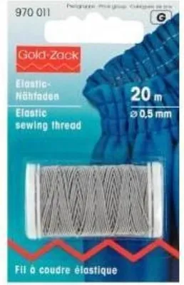 Immagine prodotto di Prym Filo per cucire elastico 0,5 mm grigio chiaro