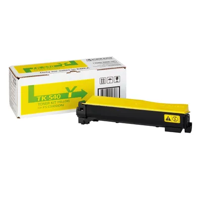 Produktbild von KYOCERA TK-540Y, 4000 Seiten, Gelb, 1 Stück(e)