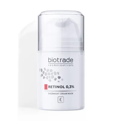 Produktbild von Biotrade Anti-Age Nachtcreme-Gesichtsmaske mit 0,3 % Retinol
