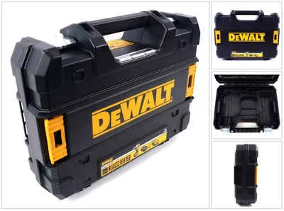 Immagine prodotto di DeWalt TStak Valigetta degli utensili - per trapani DeWalt 18V e batterie da 3,0 / 4,0 / 5,0 Ah