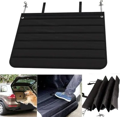 Produktbild von Unyqoos® Kofferraum- & Stoßstangenschutz für Hunde – universelle Hundeschondecke 600D Oxford, wasserfest, rutschfest, 80 x 64 cm