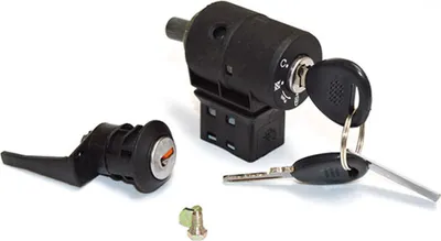 Imagen del producto de Kit antirrobo para volante y sillín, compatible con vehículos PEUGEOT