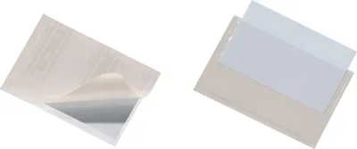 Produktbild von DURABLE Selbstklebetasche POCKETFIX® 90x57 mm 10 St., 809319