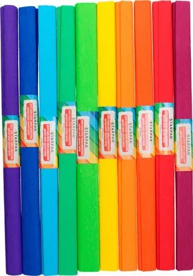 Produktbild von Krepppapier, Regenbogen-Set, bestehend aus 10 Farben