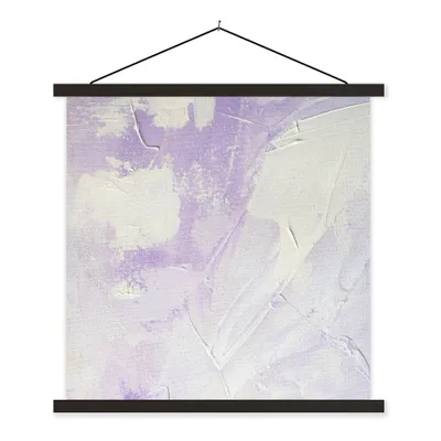 Produktbild von MuchoWow® Textilposter Abstrakt - Malerei - Design 120x120 cm mit schwarzem Rahmen - Aufhängungsset