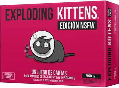Produktbild von Exploding Kittens | NSFW | Card Game de Card Lover's De Cats & Explosions | Ages 17+ de De 2 to 5 Players | 15 Minutes per Game | English