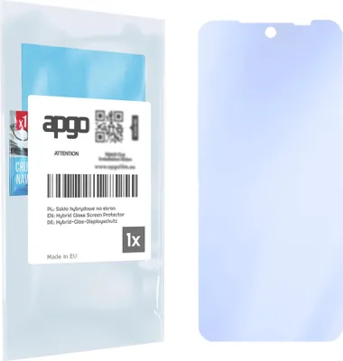 Produktbild von apgo Displayschutzglas für Doogee V20 Bildschirmschutz, 9H Hybrid Schutzglas mit Keramikbeschichtung [Glänzend, Full Glue]