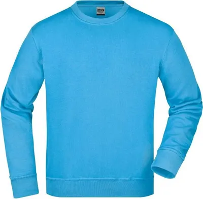 Produktbild von Klassisches Rundhals-Sweatshirt aqua, Gr. XS