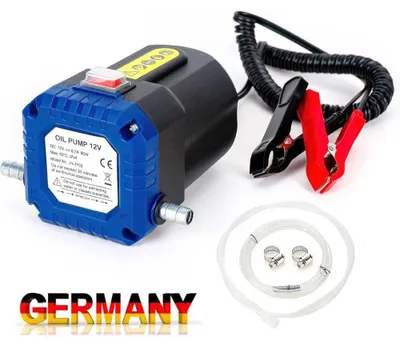 Image de Pompe à huile 12V, pompe d'aspiration d'huile, pompe d'extraction, pompe pour vidange, pompe diesel, pompe pour fioul, huile 80W