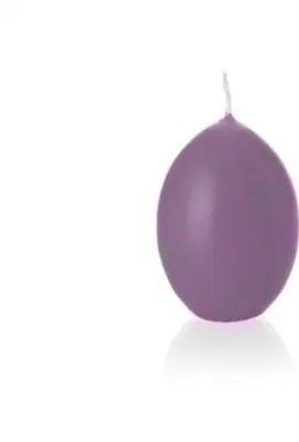 Produktbild von XXL Eikerzen Mittelflieder getaucht 20 x 14 cm, 1 Stück, Straußenei-Kerzen