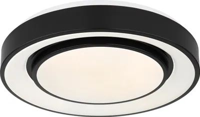 Produktbild von Globo Lighting Deckenleuchte Metall schwarz, LED