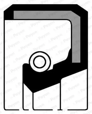 Produktbild von PAYEN Simmerring NF200 NBR (Nitril-Butadien-Kautschuk) 30mm