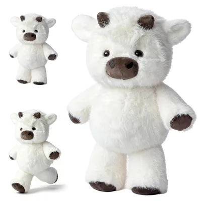 Image de Peluche vache écossaise, hauteur 45 cm