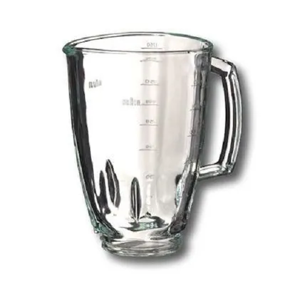 Produktbild von Braun 64184642 Glaskrug für PowerBlend Multiquick MX2000 MX2050 Standmixer